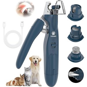 dog & cat 12000pa pet grooming kit & vacuum 2l large capacity w/ 5 clipper tools